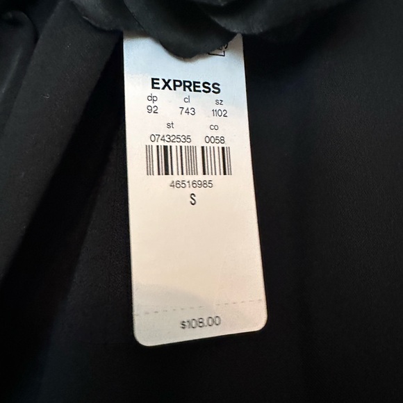 NWT Express Black Pants • Size Small - Picture 2 of 3